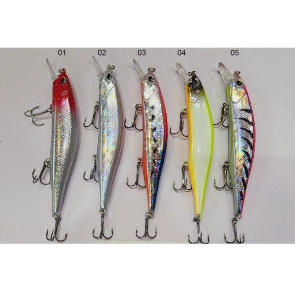 HENGJIA 1pcs 8cm13g Jointed Minnow Fishing Lures For Freshwater