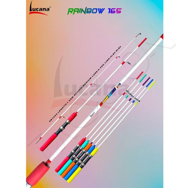 Lucana Rainbow Solid Rod 5.5Ft